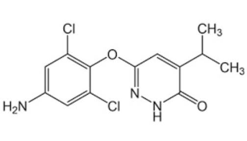 6-(4-Amino-2,6-dichlorophenoxy)-4-isopropylpyridazin-3(2H)-one