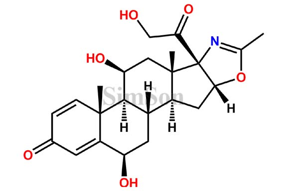 6b-Hydroxy-21-desacetyl Deflazacort