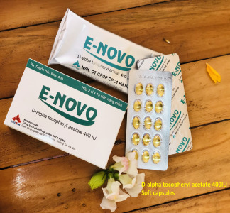70. E-Novo (D-alpha tocopheryl acetate)