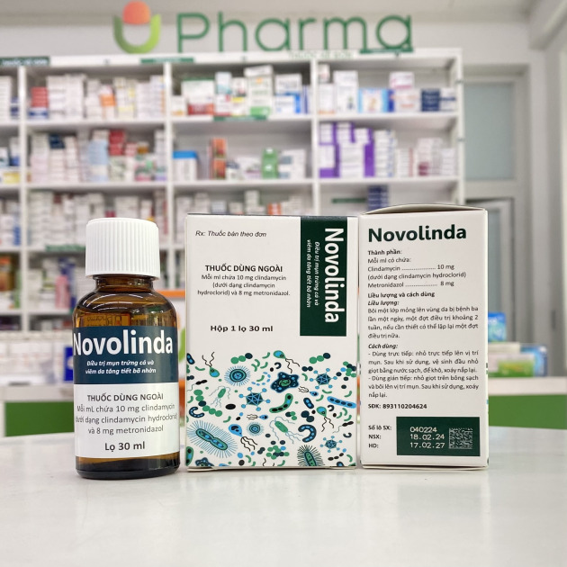 73. Novolinda (Clindamycin + Metronidazole)