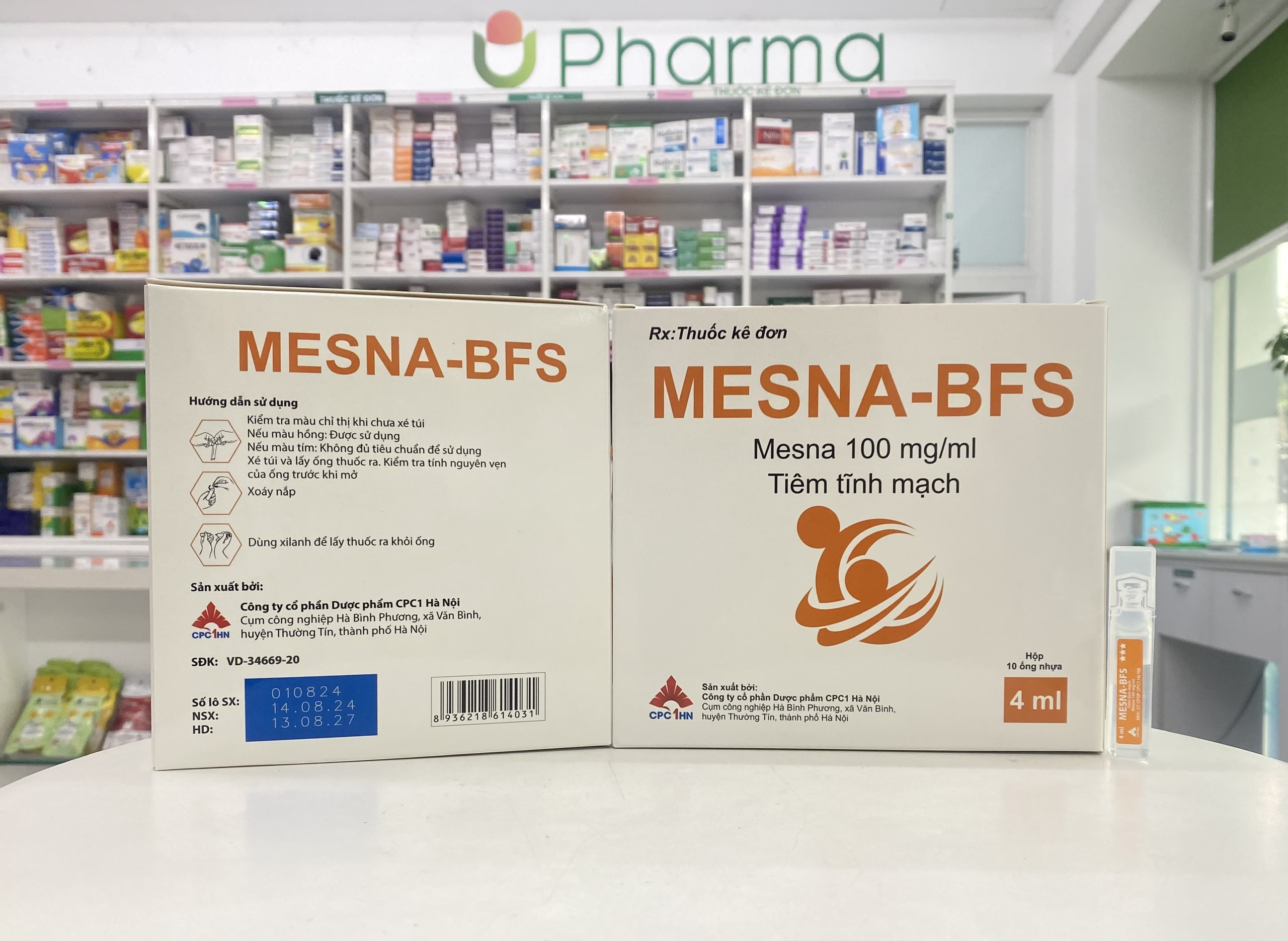 82. Mesna-BFS (Mesna 100 mg/ml - Solution for injection)