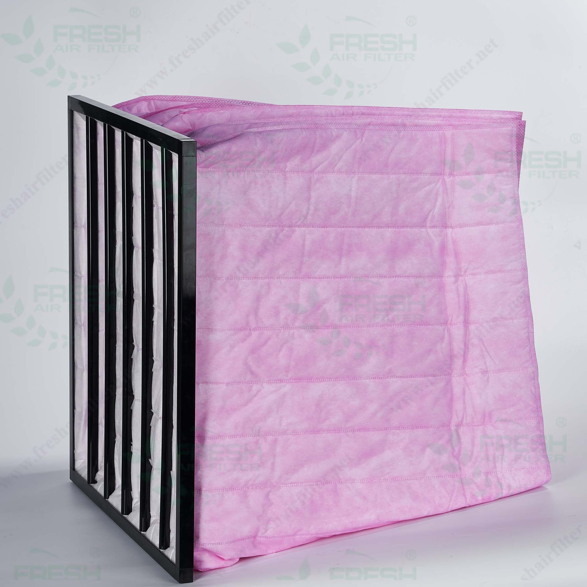 85% Efficiency F8 Nonwoven Fabric Air Pocket Filter 2