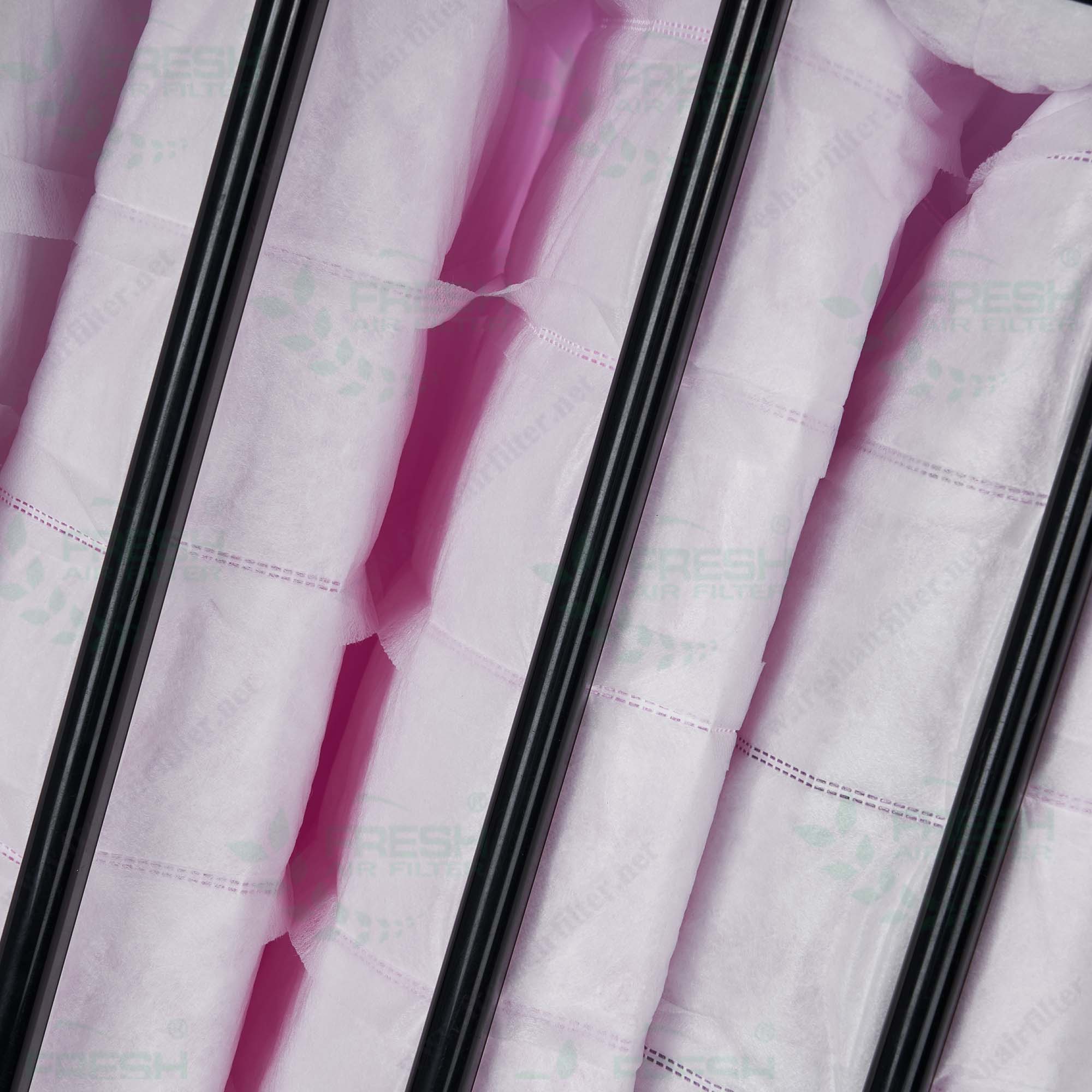 85% Efficiency F8 Nonwoven Fabric Air Pocket Filter 3