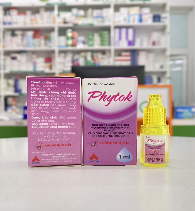 87. PHYTOK (Phytomenadione 20 mg/ml - Oral emulsion drops)