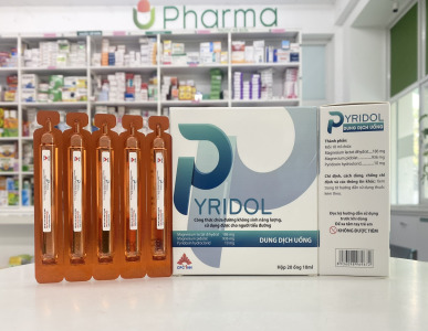 88. Pyridol 10ml (Magnesium lactate dihydrate, Magnesium pidolate, Pyridoxine - Oral solution)