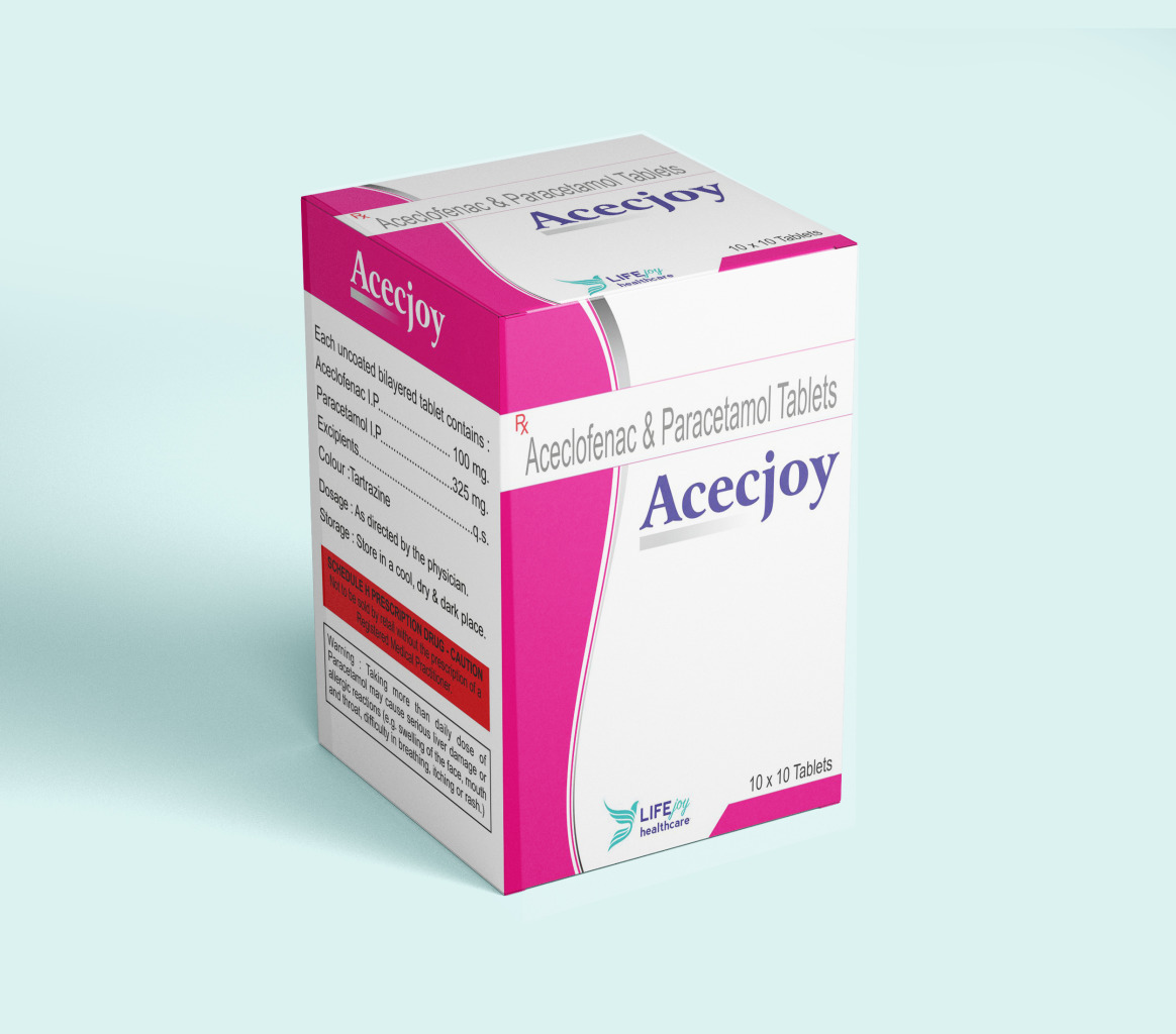 ACECLOFENAC AND PARACETAMOL TABLETS