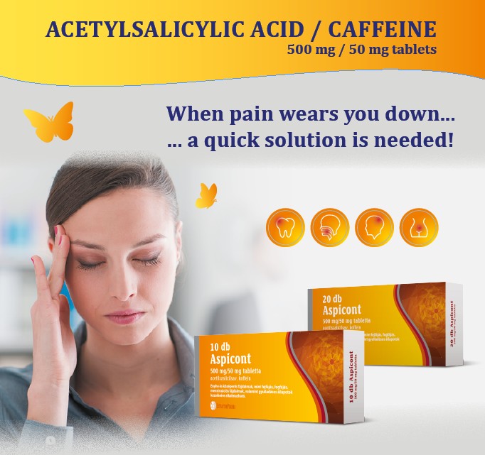 Acetylsalicylic acid / Caffeine