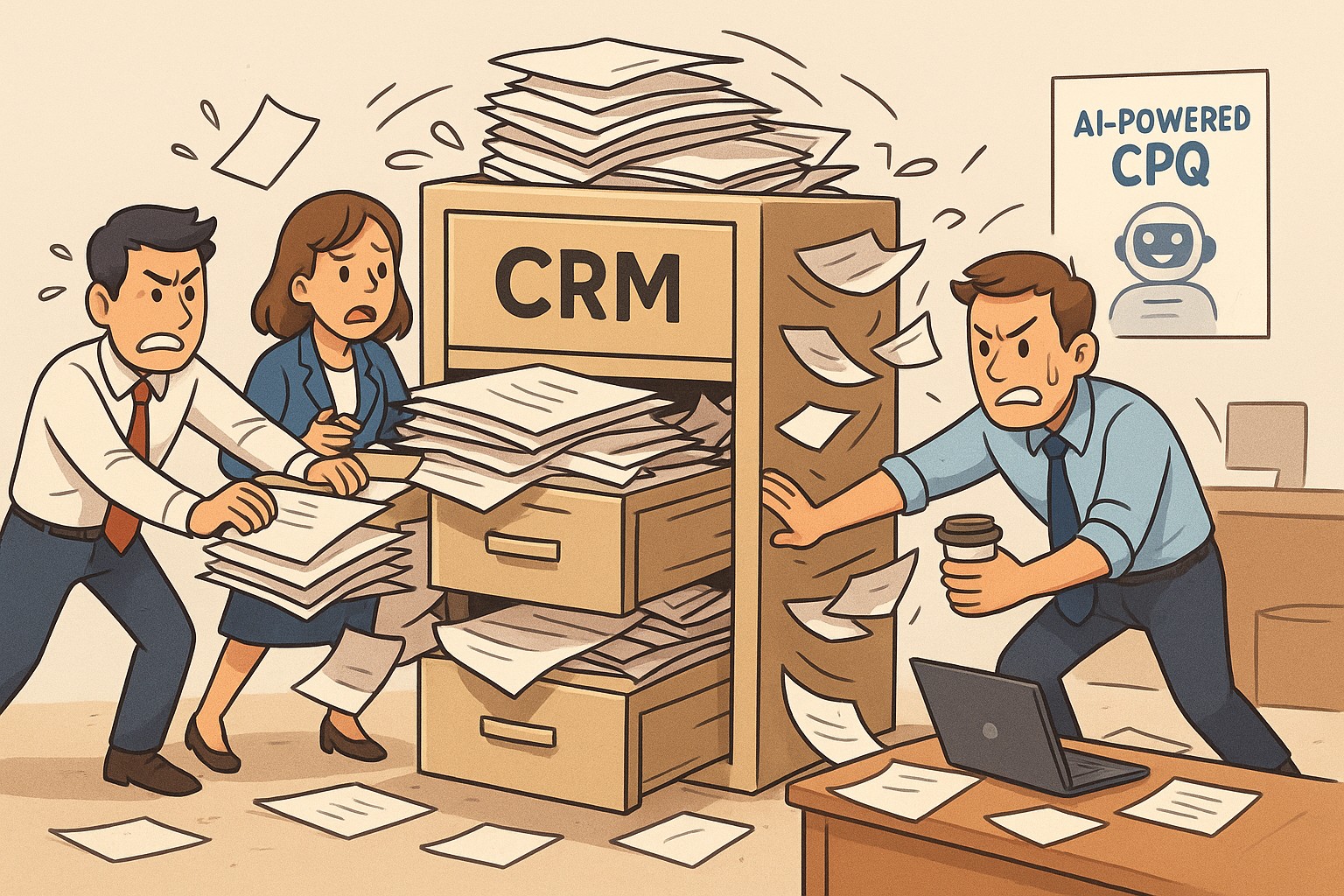AI Based CRM + CPQ