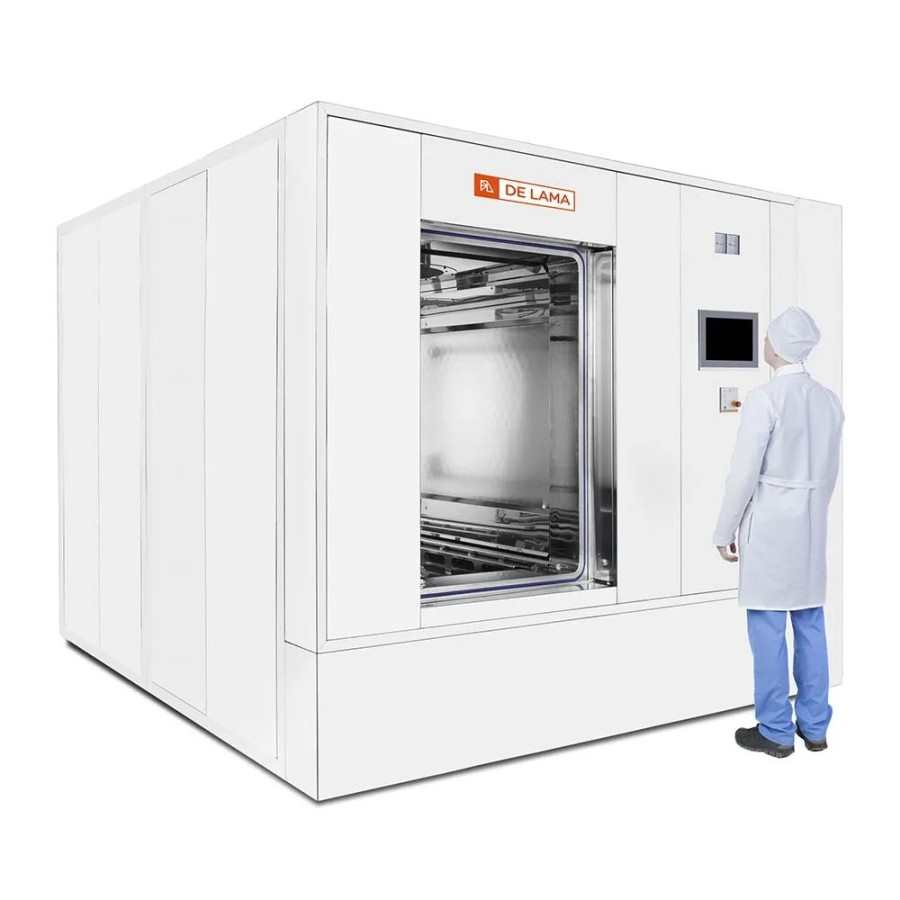 Air/steam mixture sterilizer