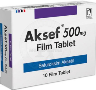 Aksef (Cefuroxime Axetil) 250 Mg, 500 mg Film Coated Tablet