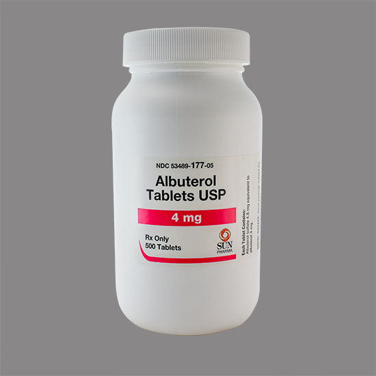 Albuterol usp4mg