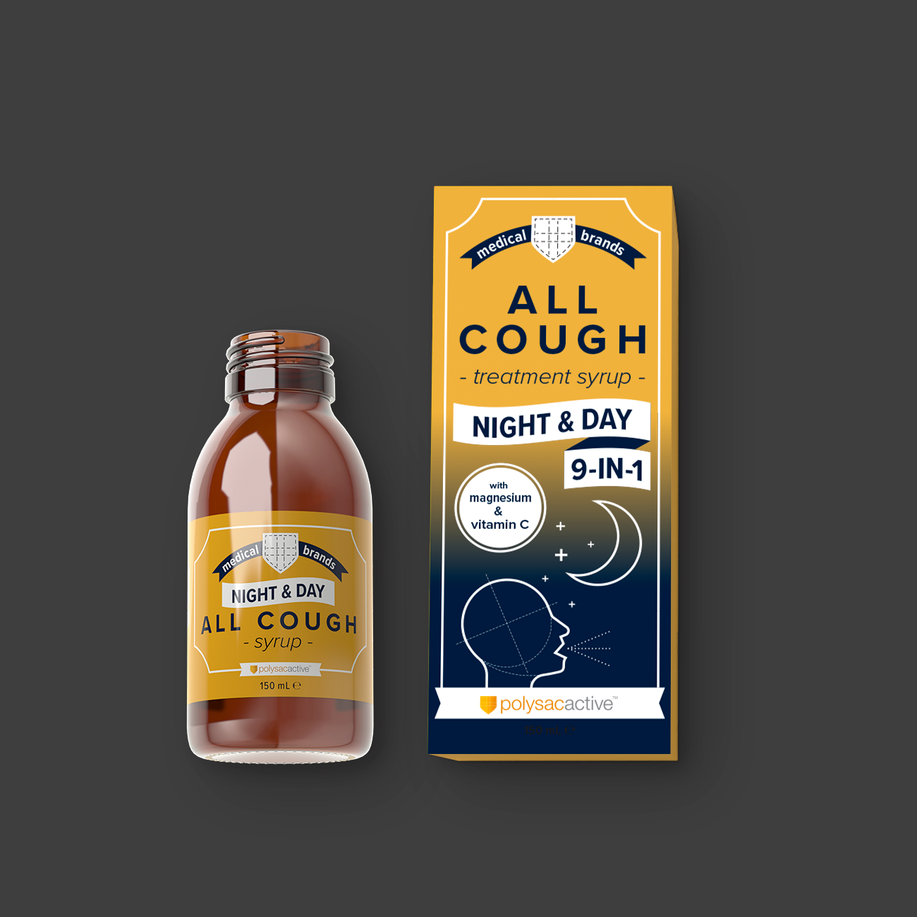 All Cough 9-in-1 Night & Day Syrup