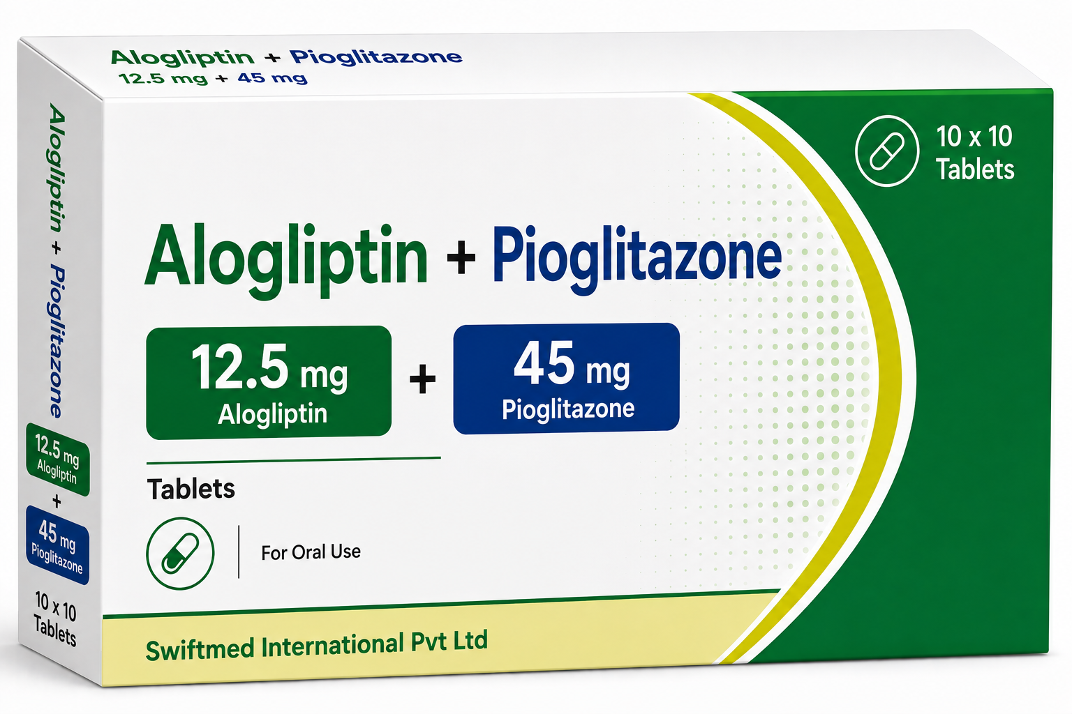 Alogliptin + Pioglitazone