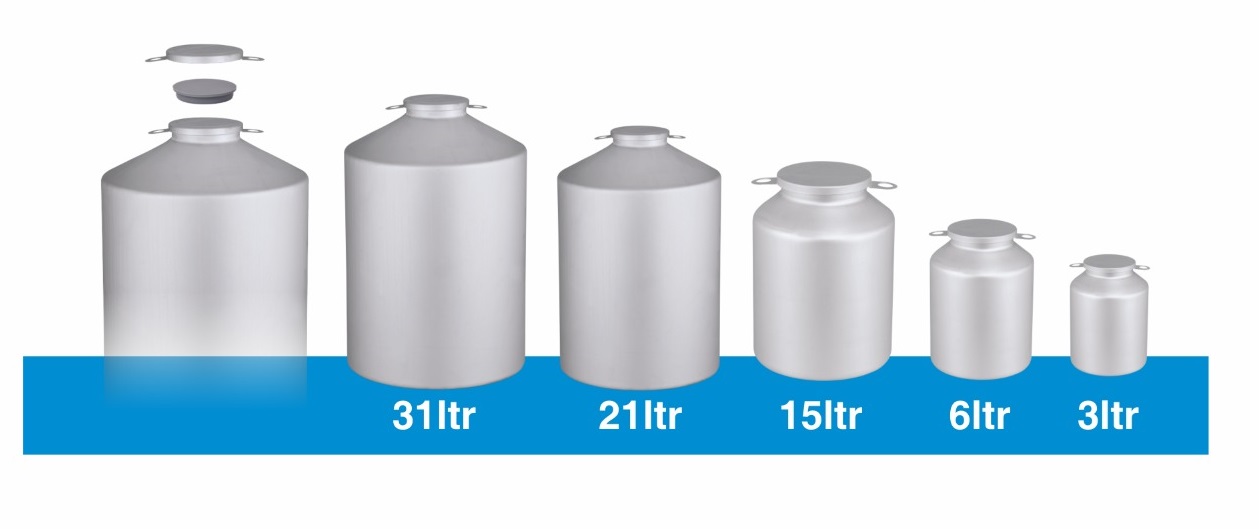 Aluminium PLUS 101 containers