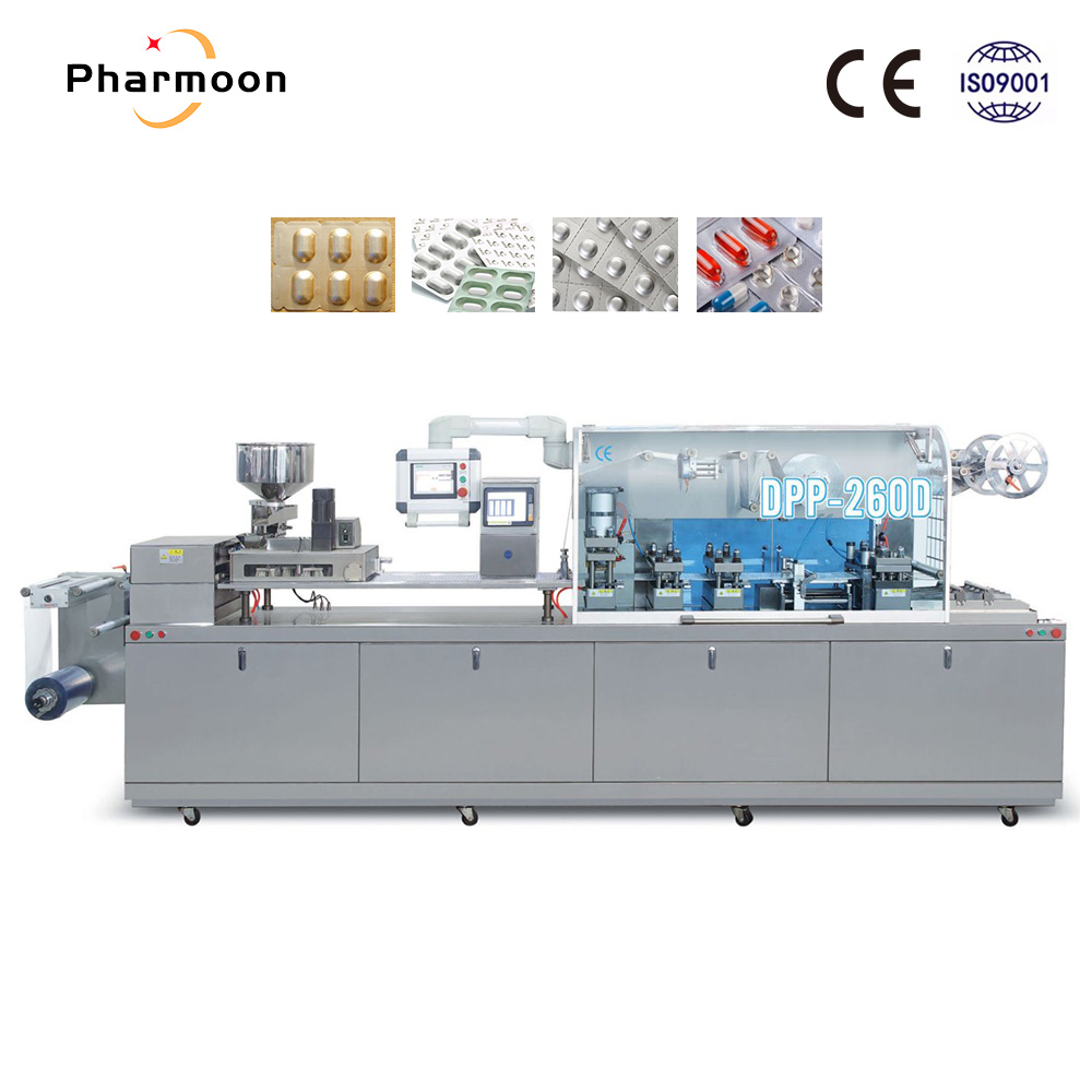Aluminum-plastic blister packaging machine 2