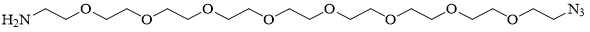 Amino-PEG8-C2-Azido