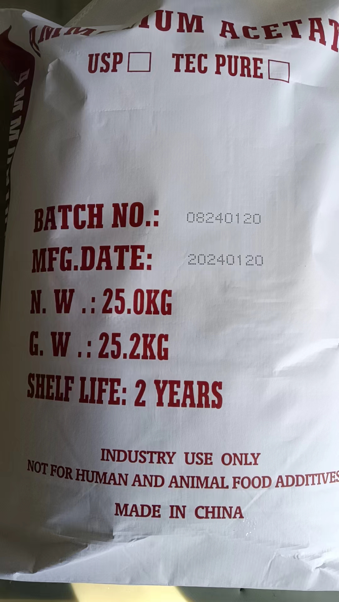 Ammonium Acetate 2