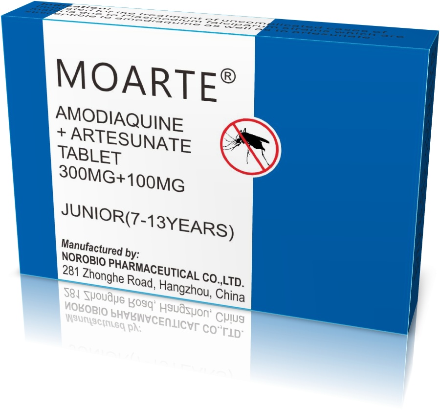 Amodiaquine + Artesunate Tablet 300mg+100mg