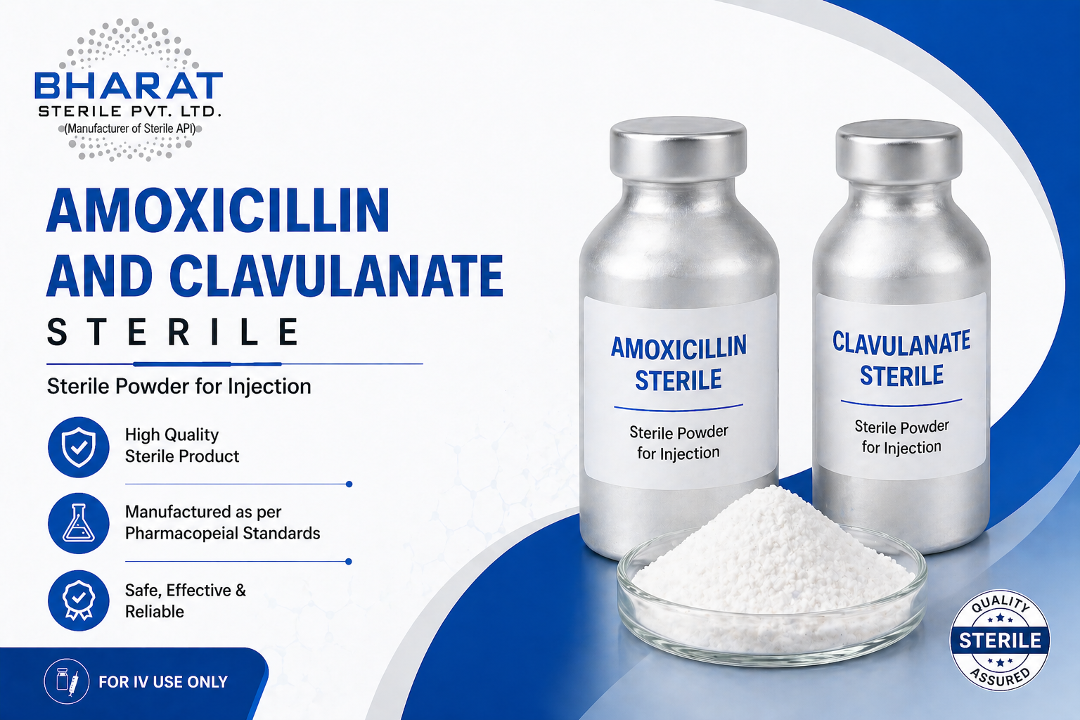Amoxicillin And Clavulanate Sterile