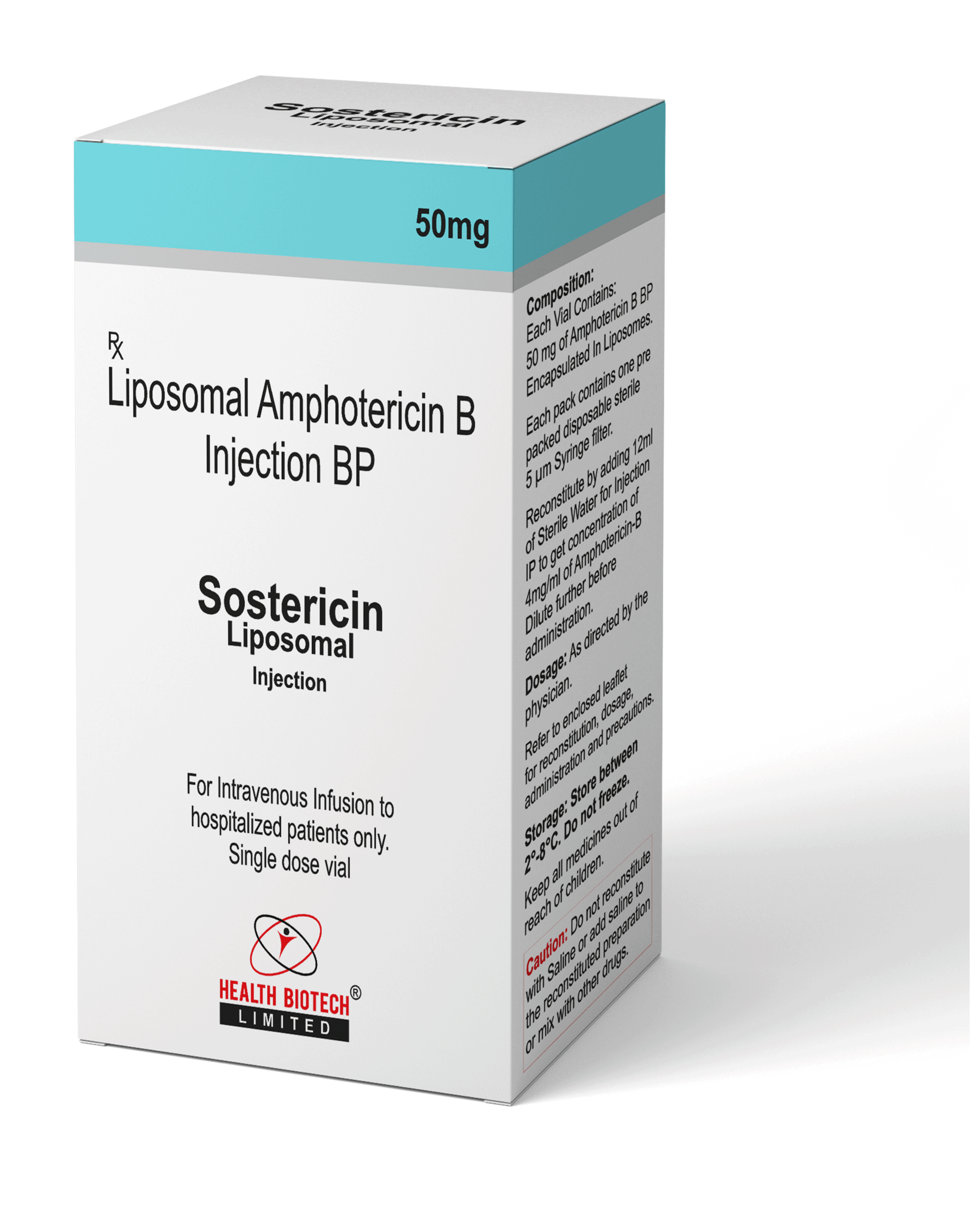 Amphotericin B Liposomal 50mg