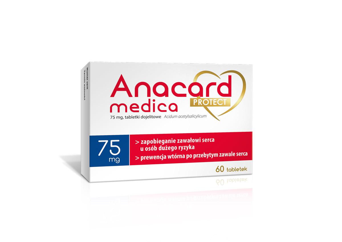 Anacard (Acetylsalicylic acid) 75 mg, tablets
