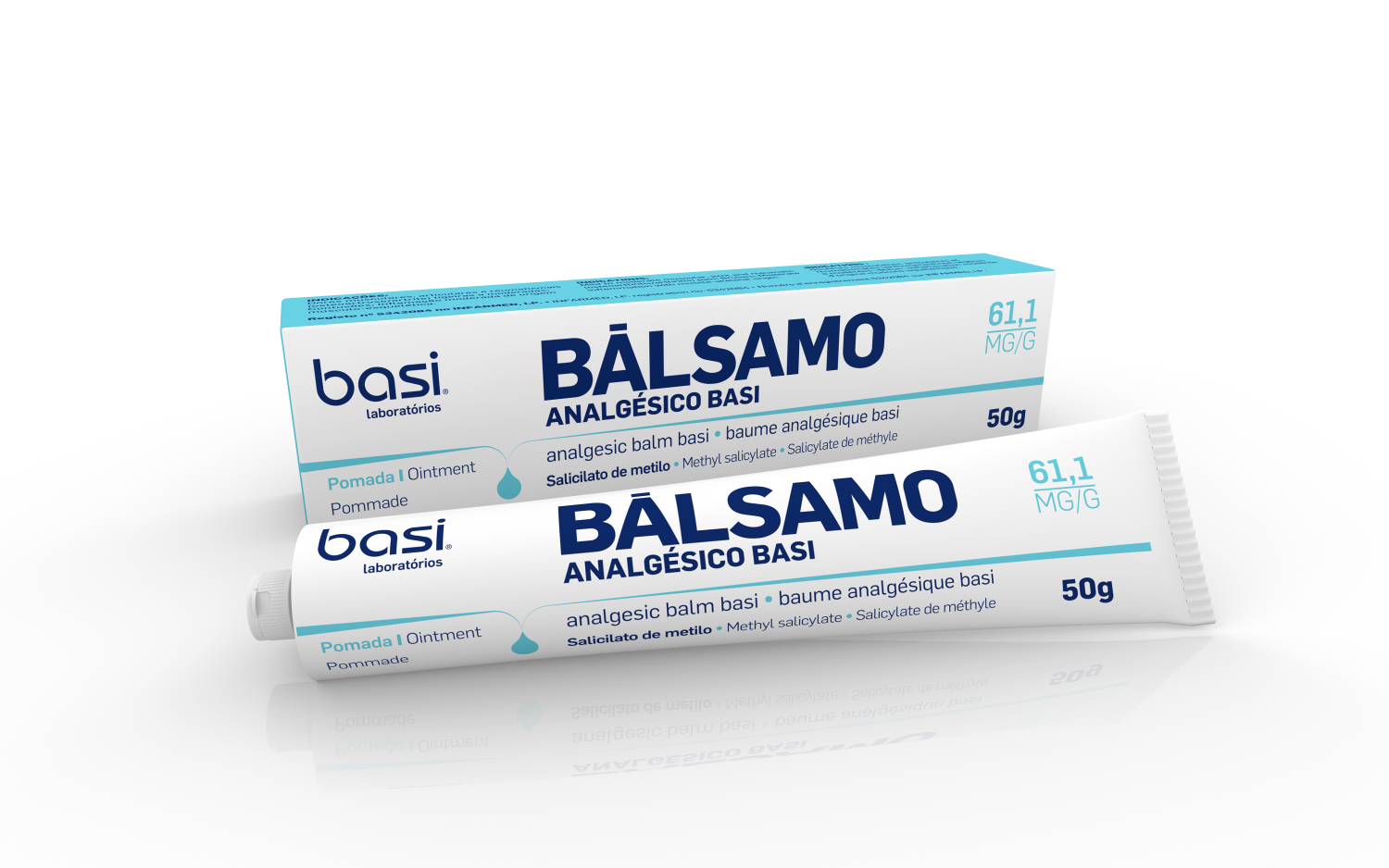 Analgesic Balm Basi® (Methyl salicylate) Ointment 61.1 mg/g