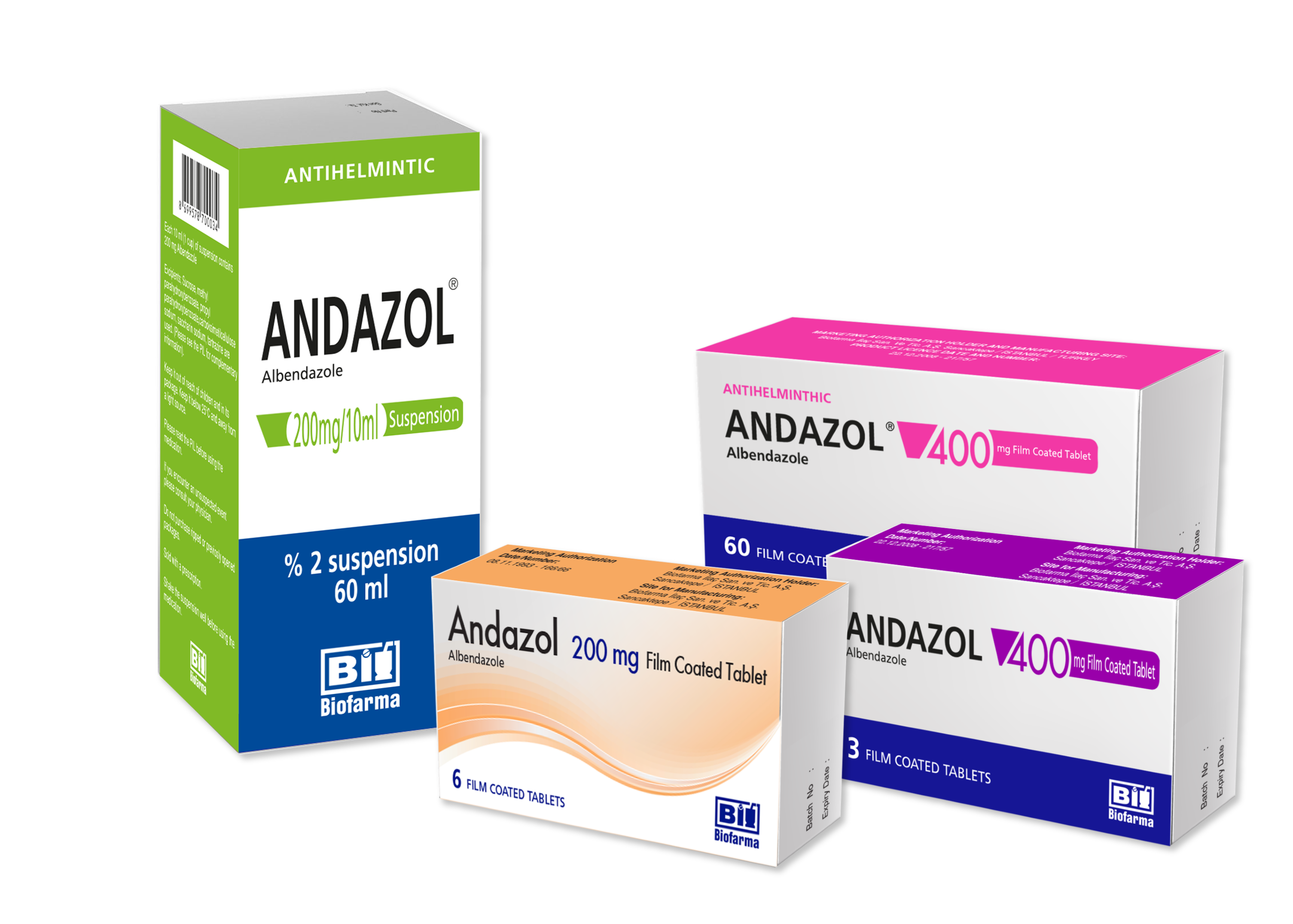 Andazol (Albendazole)