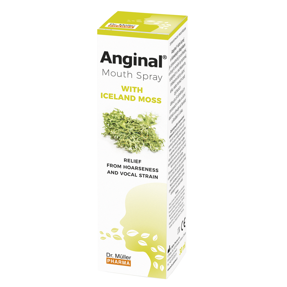 Anginal® Mouth Spray with Iceland Moss, 30 ml 1