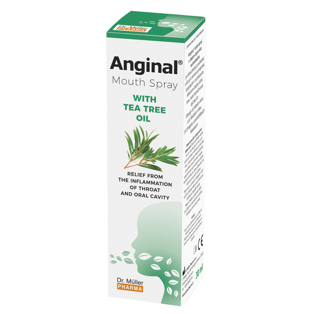 Anginal® Mouth Spray with Tea Tree Oil, 30 ml 1