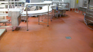 Anti-bacterial polyurethane floors - Poliucem
