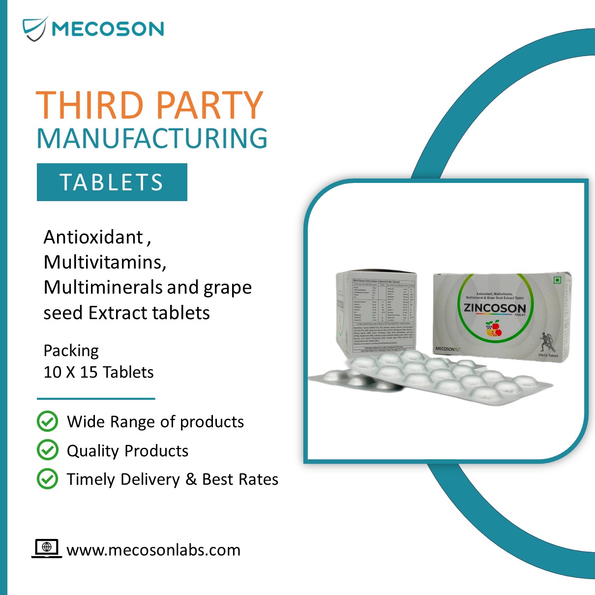 ANTIOXIDANT , MULTIVITAMIN , MULTIMINERAL & GRAPE SEED EXTRACT TABLETS 2