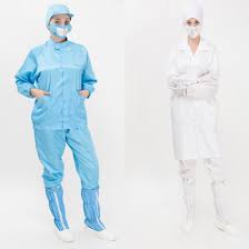 Antistatic Clean Room & ESD Lab Coat Fabrics for Pharmaceuticals