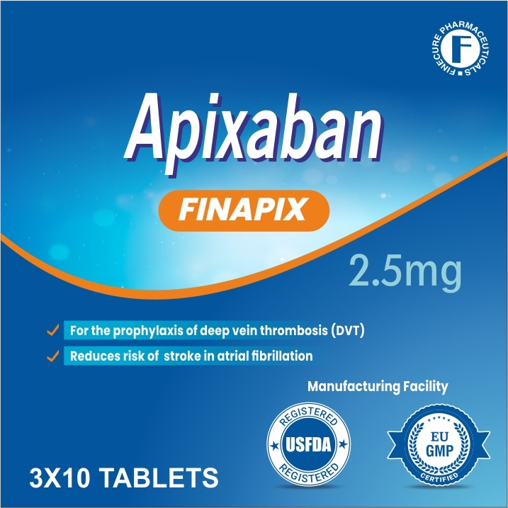 Apixaban Tablets - Finapix 1