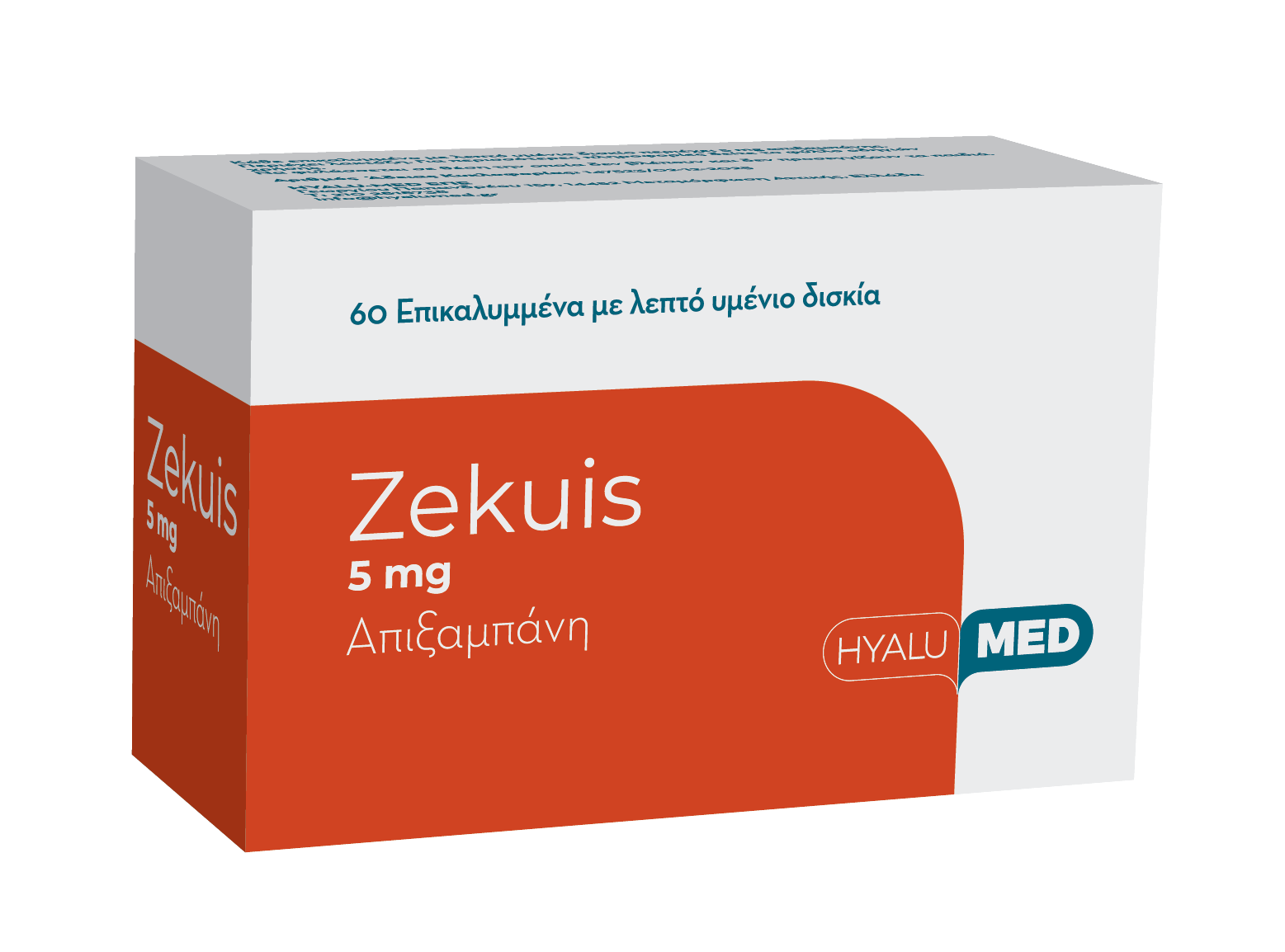 Apixaban (Zekuis) F.c. tabs 2,5 mg/tab & 5 mg/tab 2