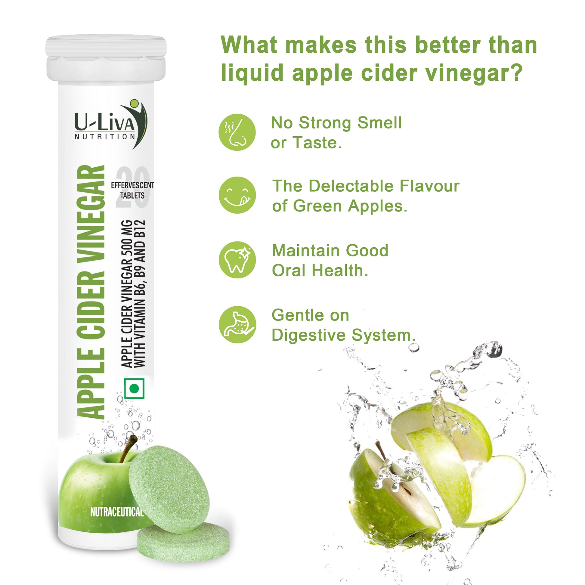 APPLE CIDER EFFERVESCENT TABLETS 1
