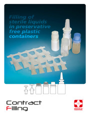 Aseptic conditions of solutions
