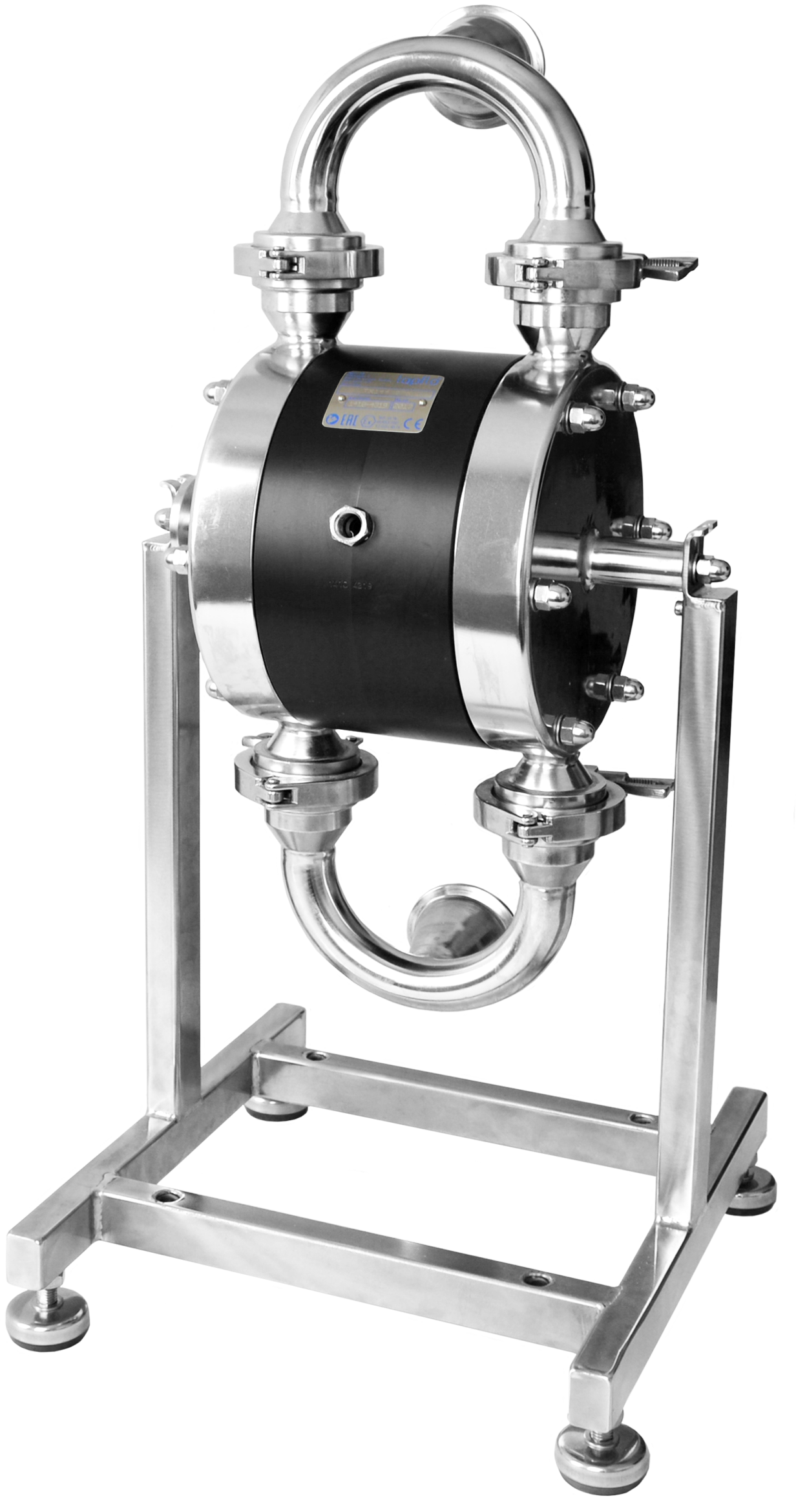 Aseptic diaphragm pumps EHEDG certified