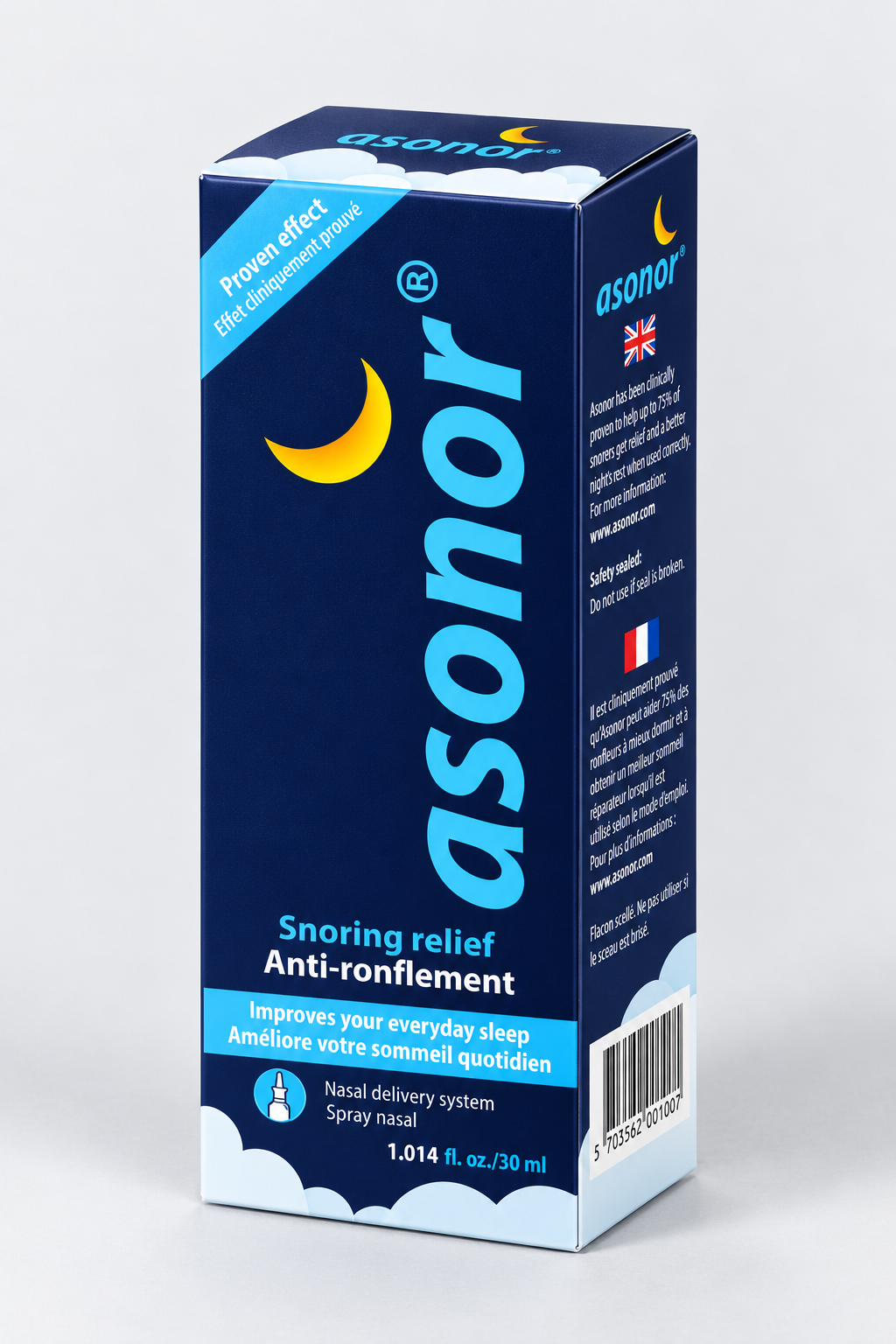 Asonor Anti-snoring nasal spray 3