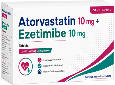 Atorvastatin + ezetimibe