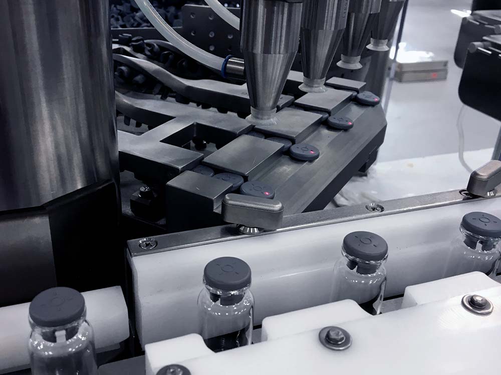Automated Filling & Closing Machine for Vials, Bottles, etc. 1