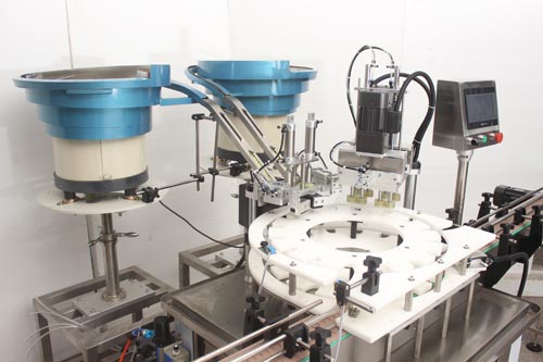 Automatic 10-Head Bottle Paste Filling Capping Machine Line 3