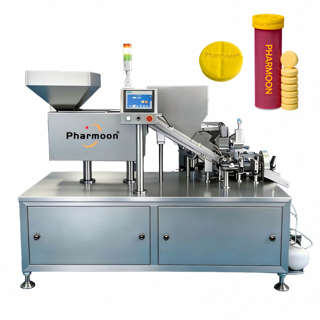 Automatic Effervescent Tablets Tube Filling and Capping Machine