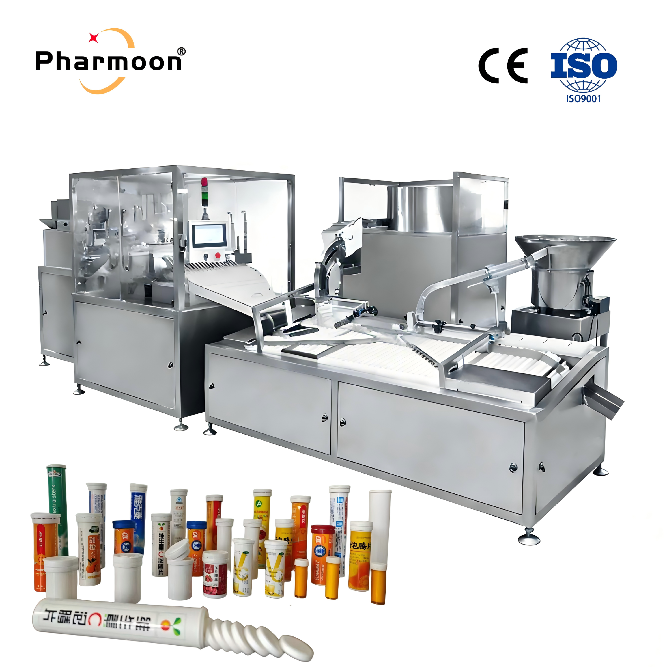 Automatic Effervescent Tablets Tube Filling and Capping Machine 3