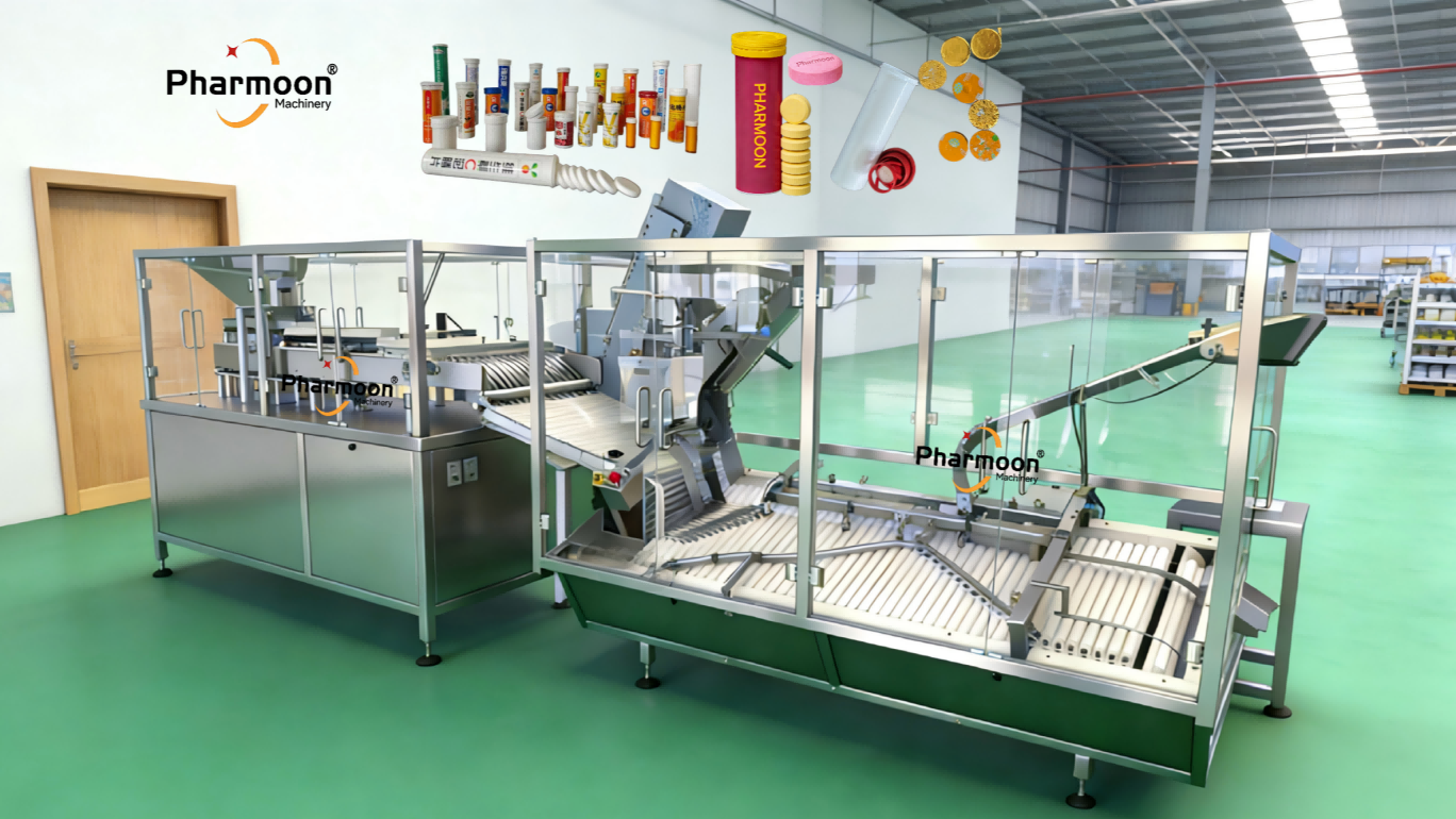 Automatic Effervescent Tablets Tube Filling and Capping Machine 1