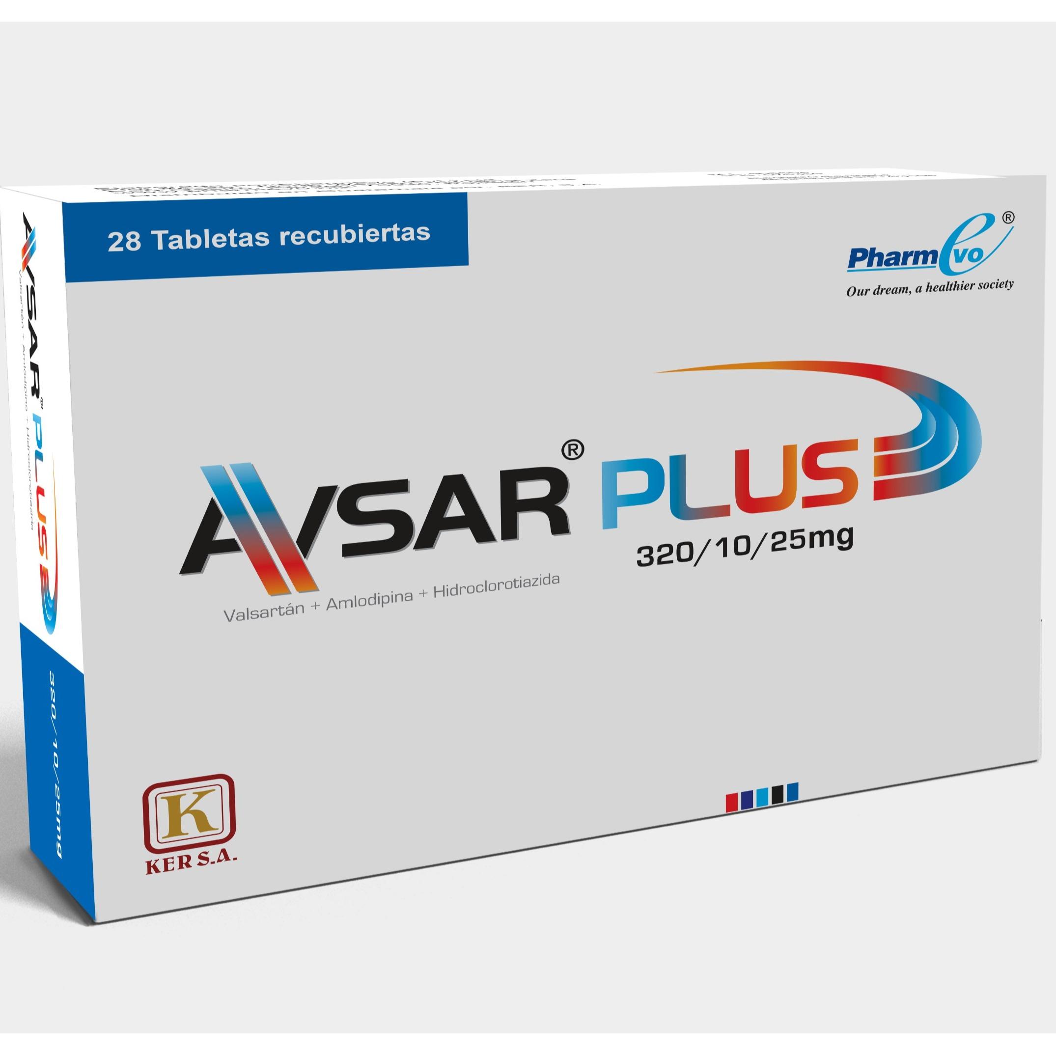 Avsar Plus (Valsartan + Amlodipine + Hydrochlorothiazide (HCTZ))