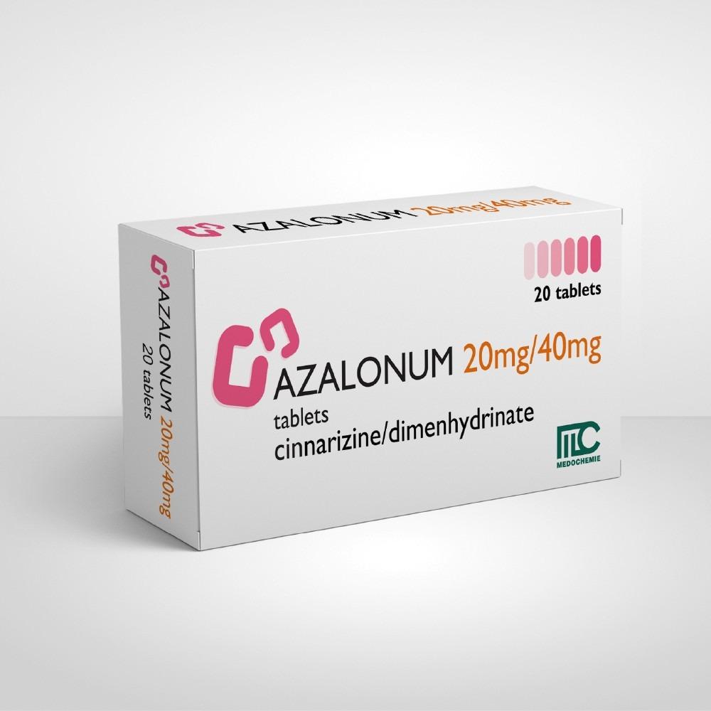 AZALONUM (Cinnarizine/Dimenhydrinate 20mg/40mg)