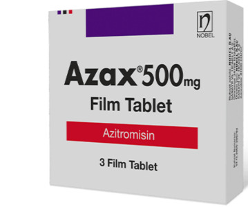 Azax (Azithromycin) 500 mg Film Coated Tablet