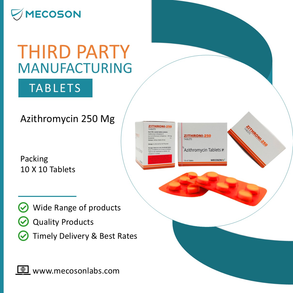 AZITHROMYCIN 250 MG TABLETS 2