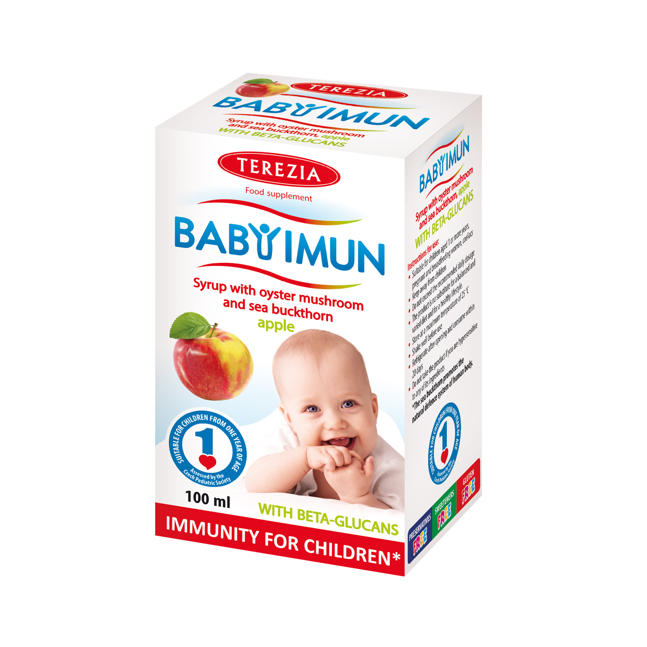 Baby Imun - Syrup with Oyster Mushroom and Sea Buckthorn 2