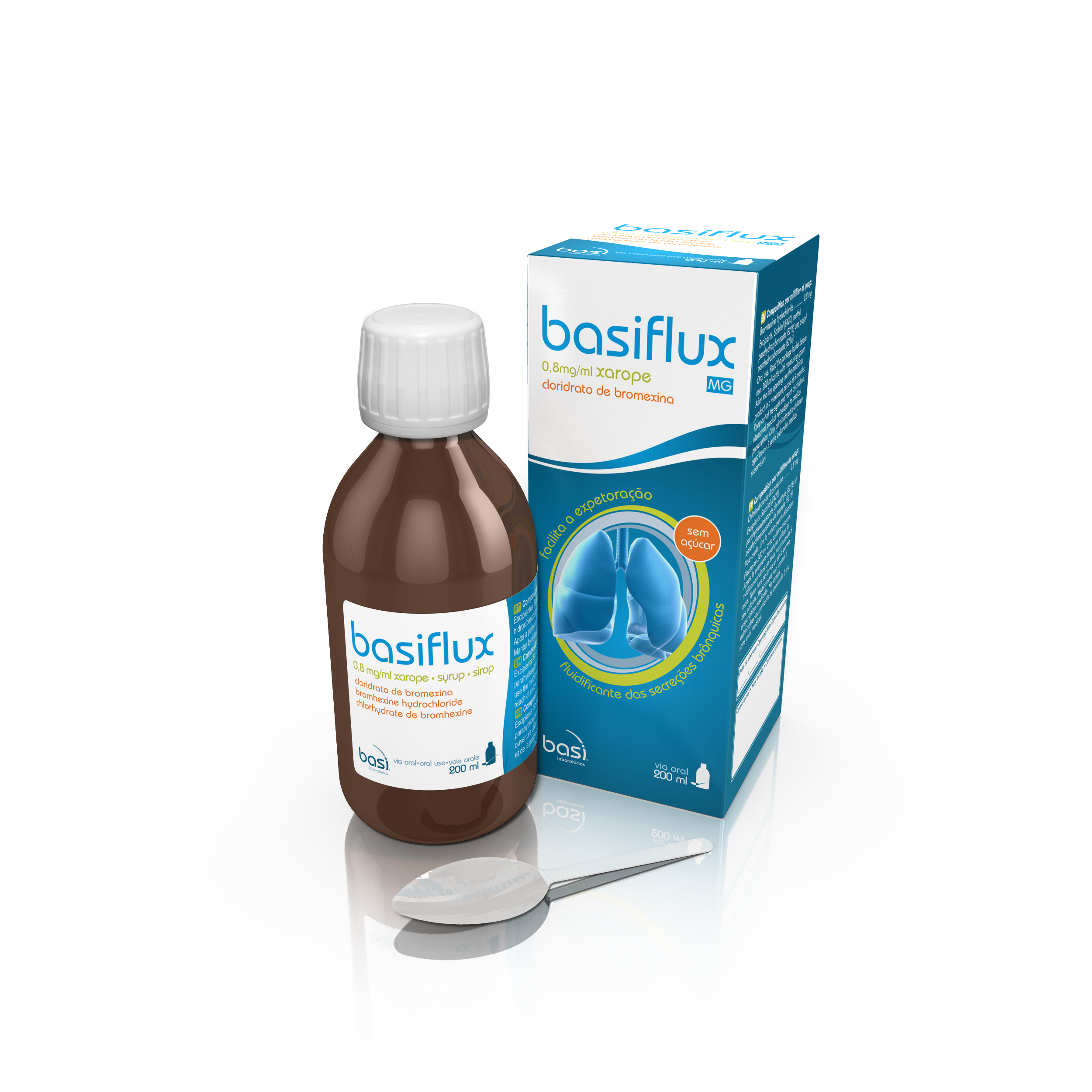Basiflux® (Bromhexine) 0,8 mg/ml Syrup